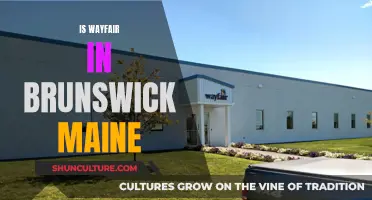 Wayfair in Brunswick, Maine: Is it There?