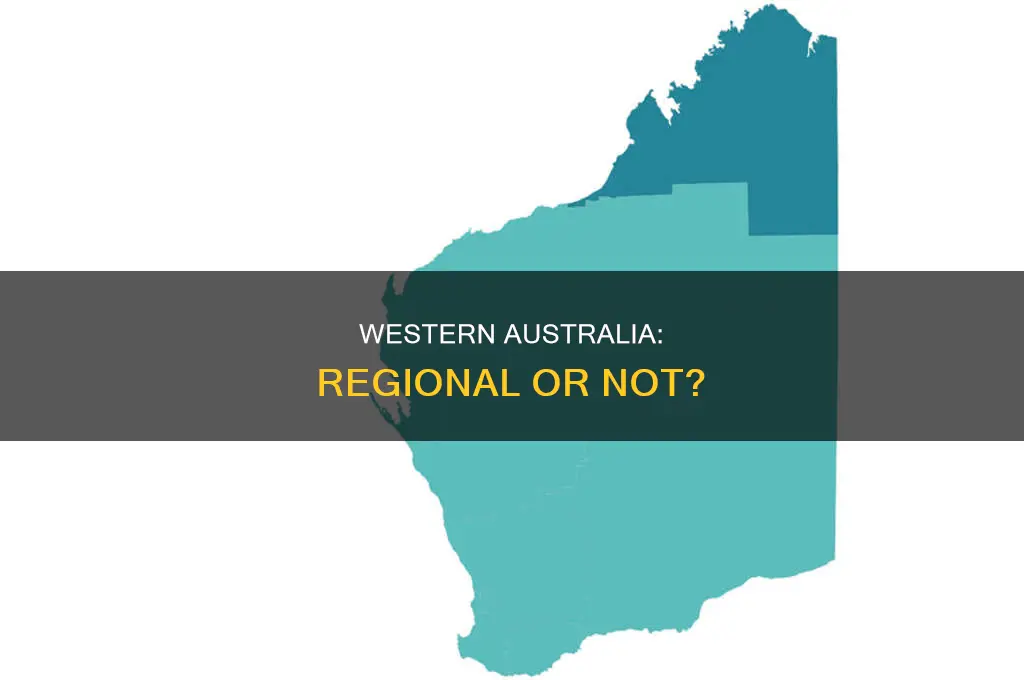 is western australia a regional area