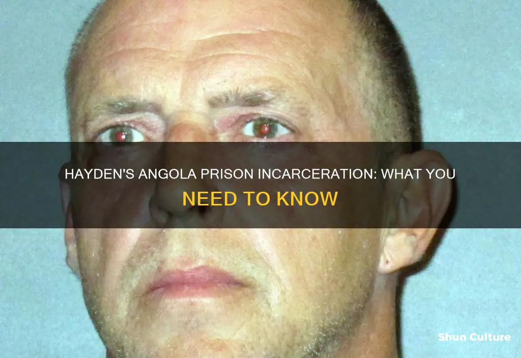 is will hayden in angola prison