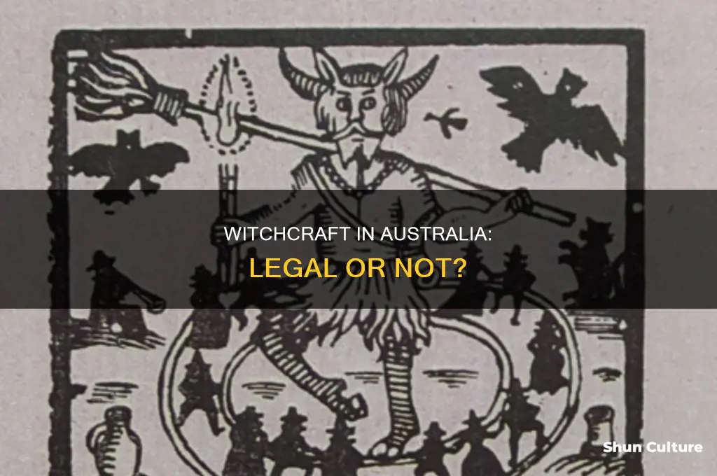 is witchcraft illegal in australia