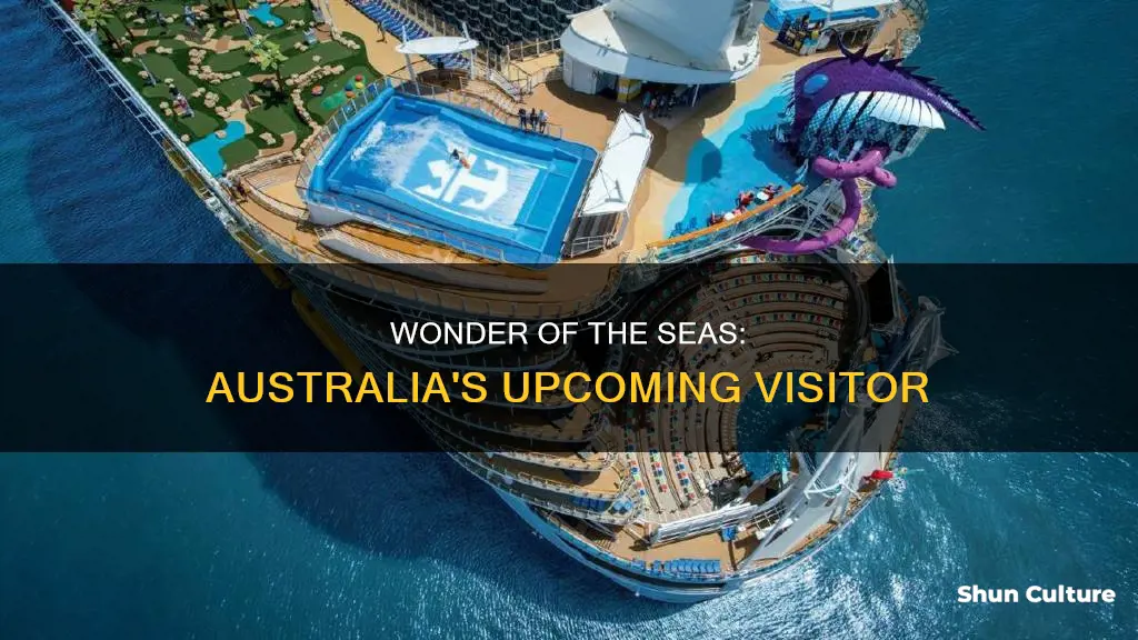 is wonder of the seas coming to australia