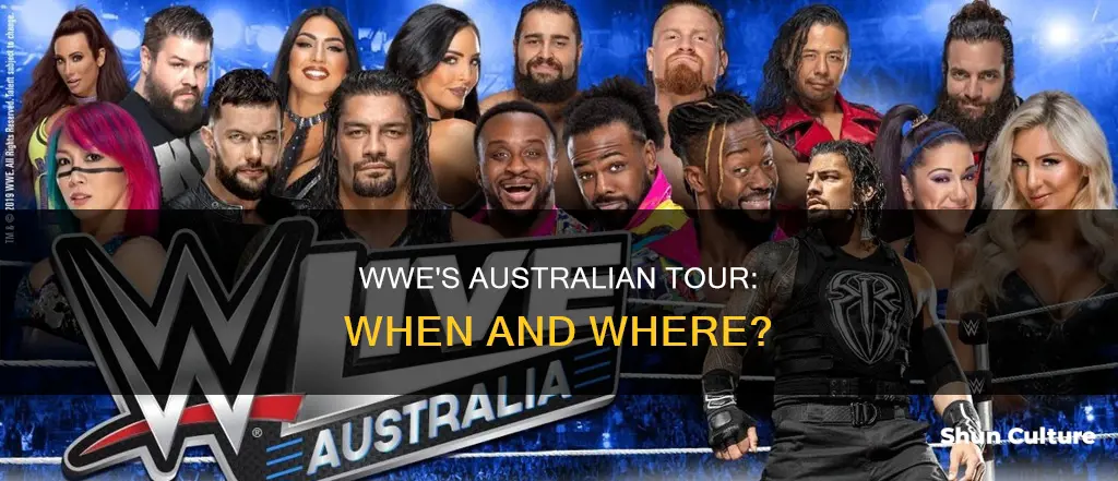 is wwe coming to australia