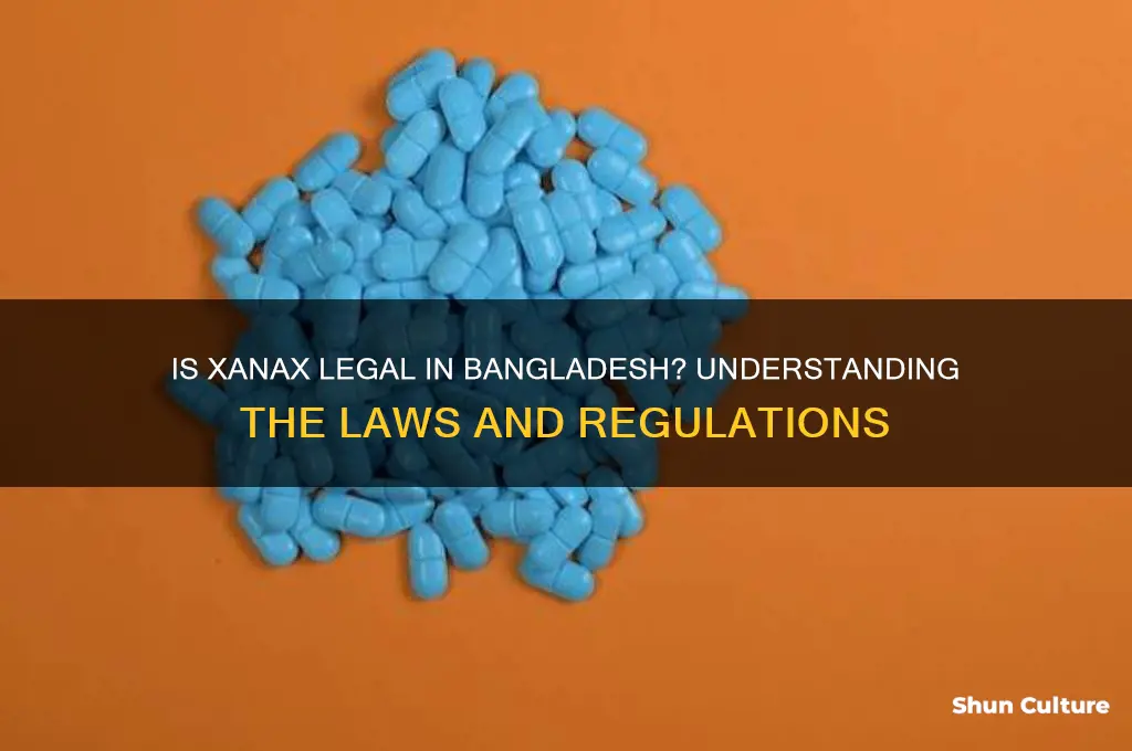is xanax legal in bangladesh