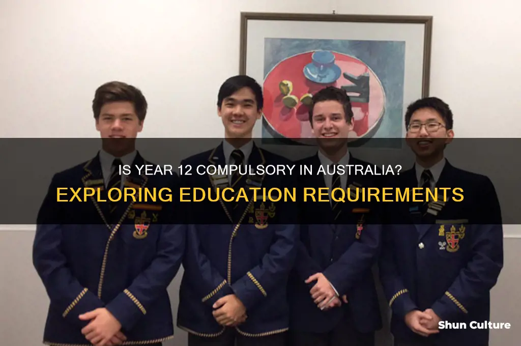 is year 12 compulsory in australia