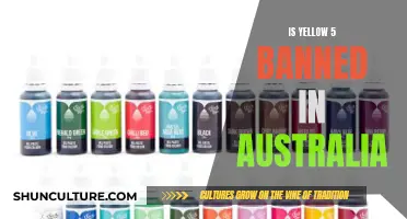 Why Yellow 5 is Banned in Australia