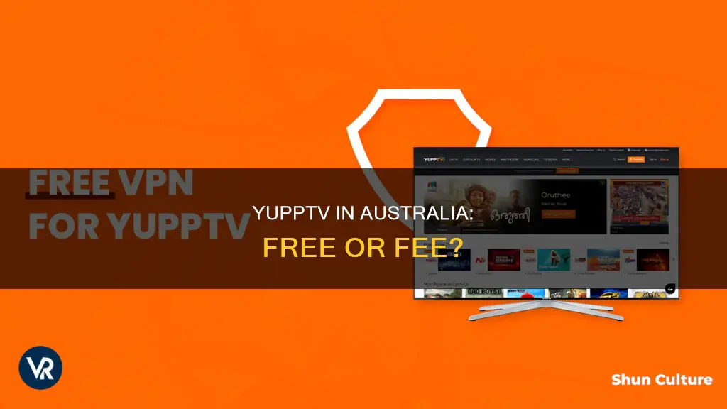 is yupptv free in australia