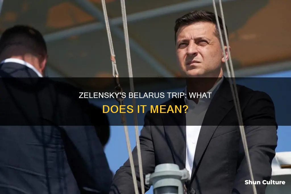 is zelensky going to belarus