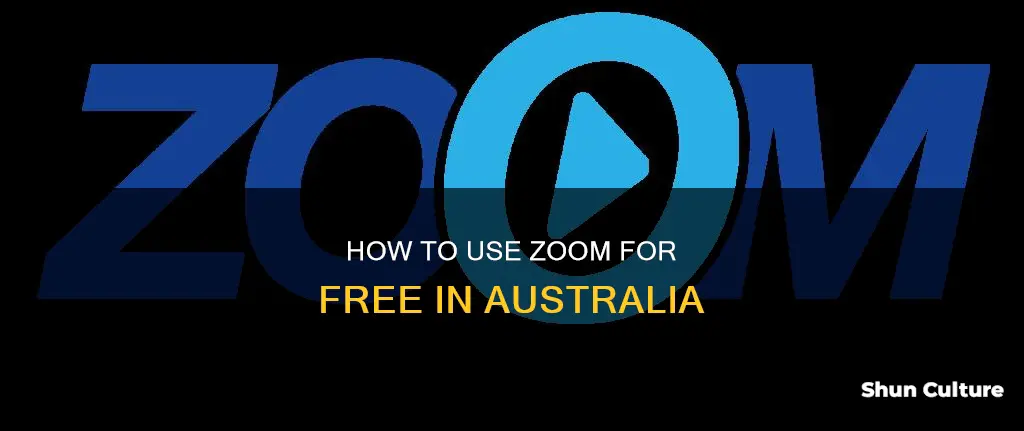 is zoom free australia