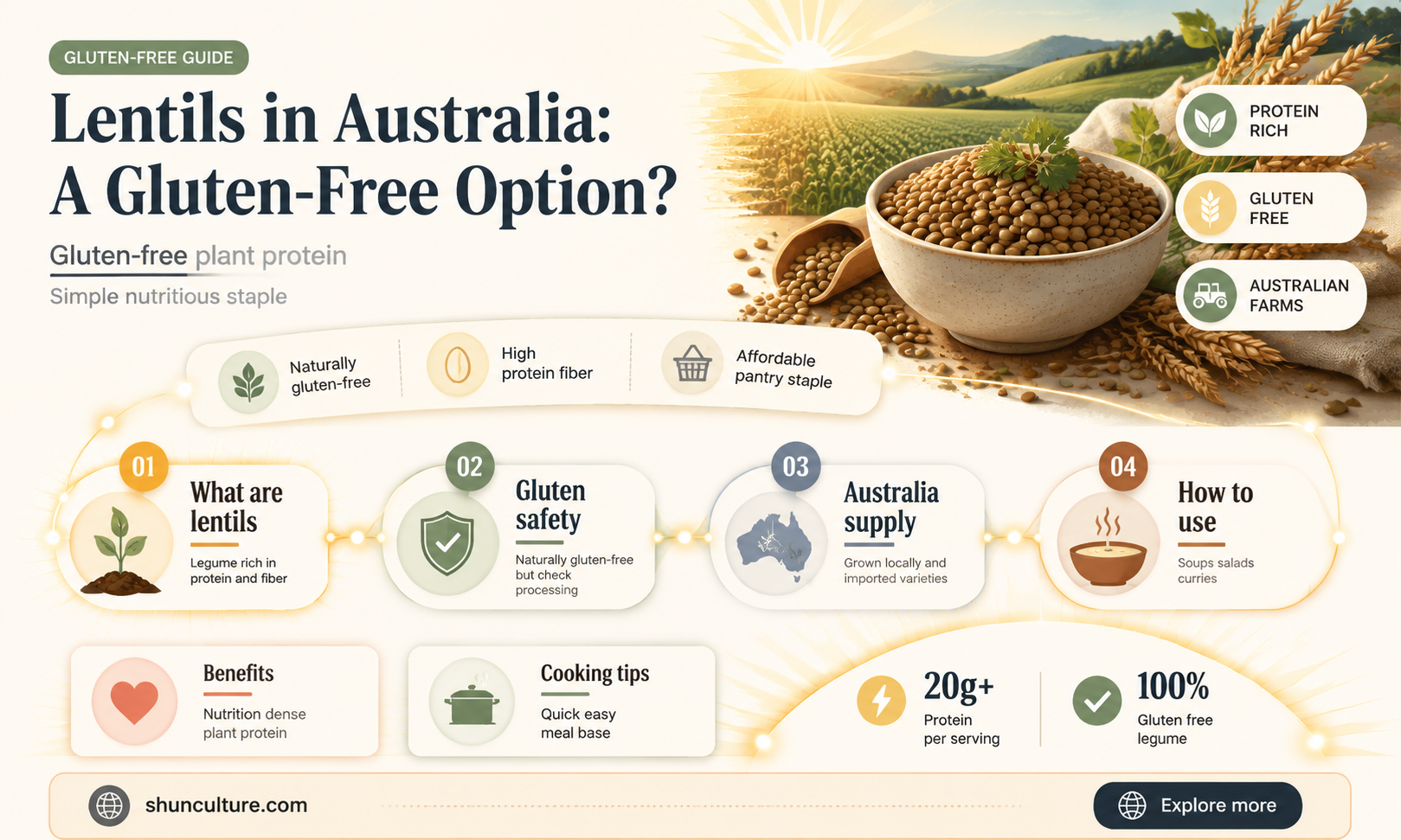 are lentils gluten free australia