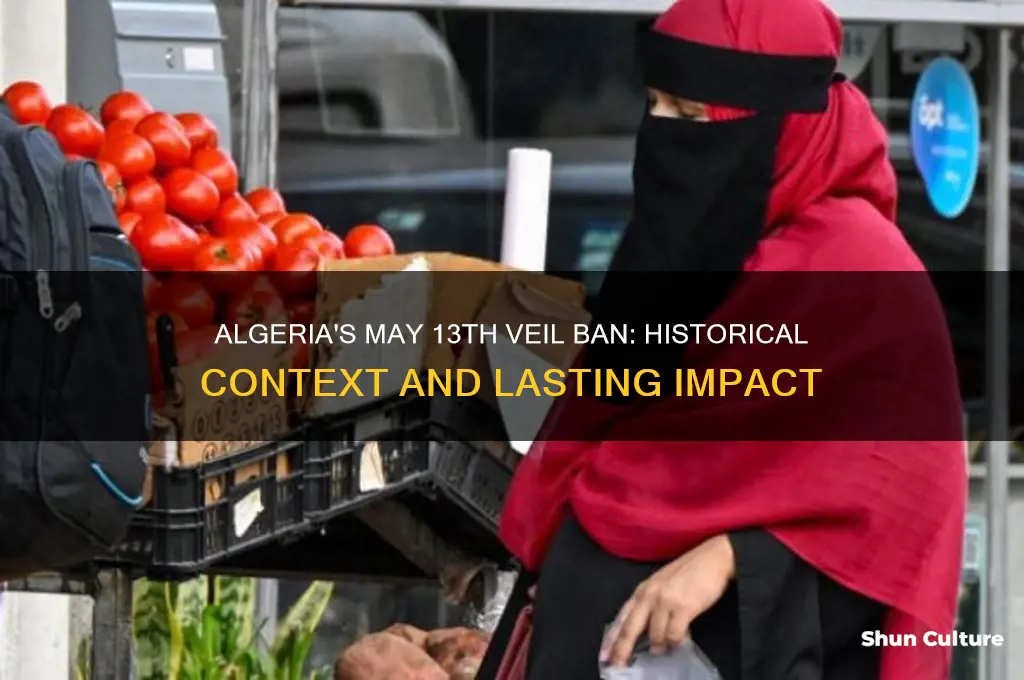 may 13th algeria veil