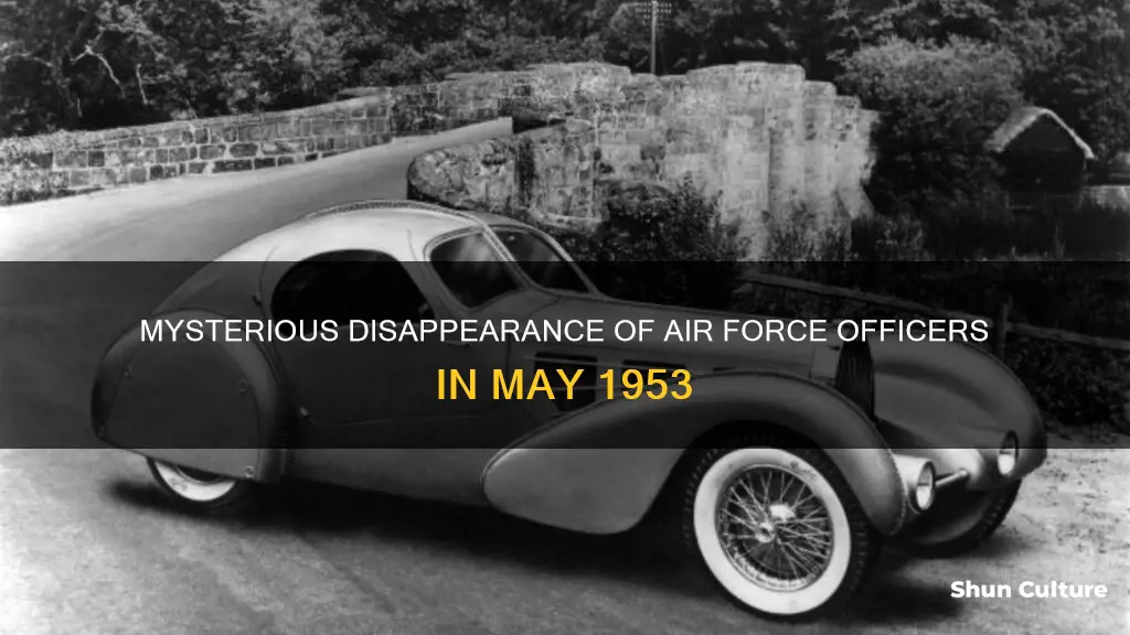 may 1953 disappearance of air force officers in austria