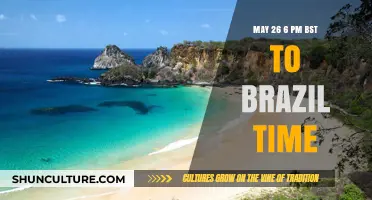 Convert May 26, 6 PM BST to Brazil Time: Quick Guide