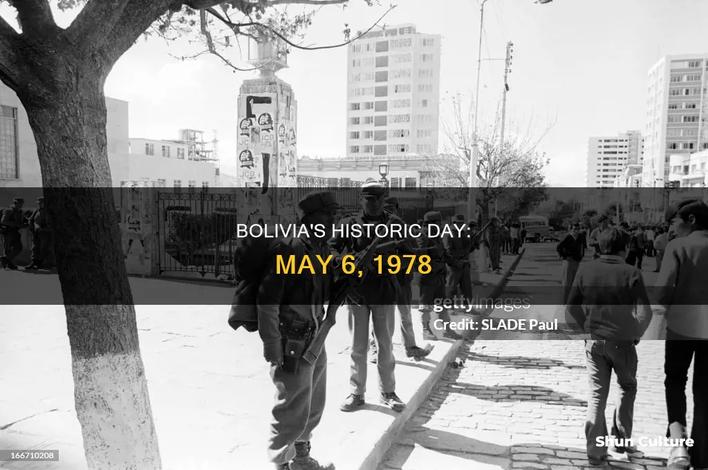 may 6 1978 bolivia