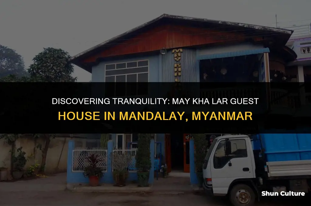 may kha lar guest house mandalay region myanmar burma
