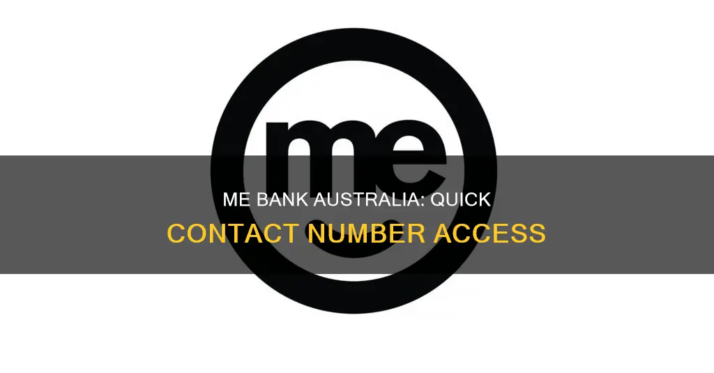 me bank australia contact number