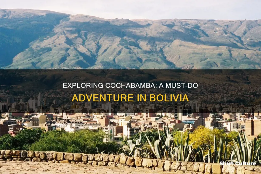 must does in cochibamba bolivia