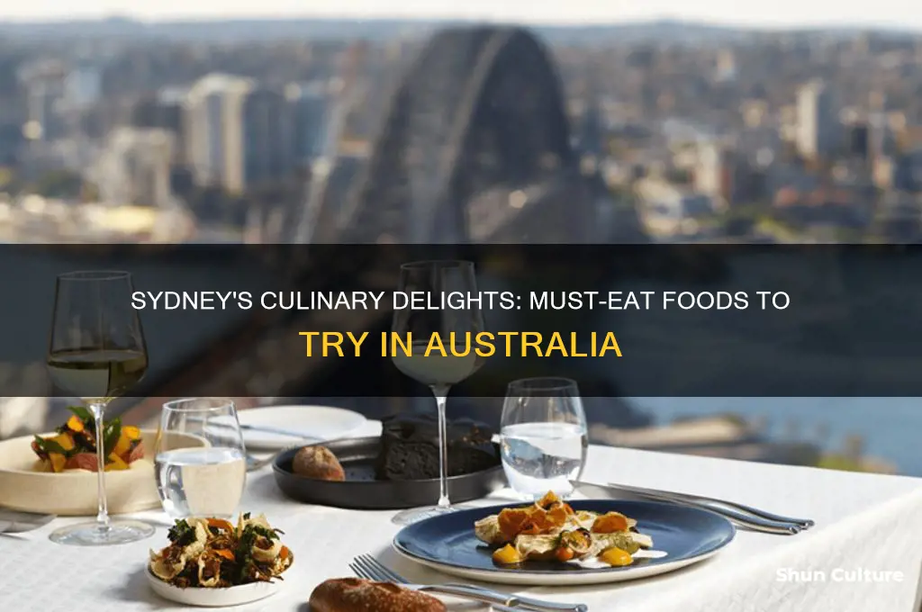 must eat food in sydney australia