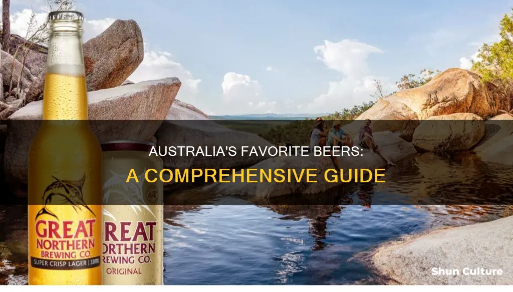 must popular beer in australia