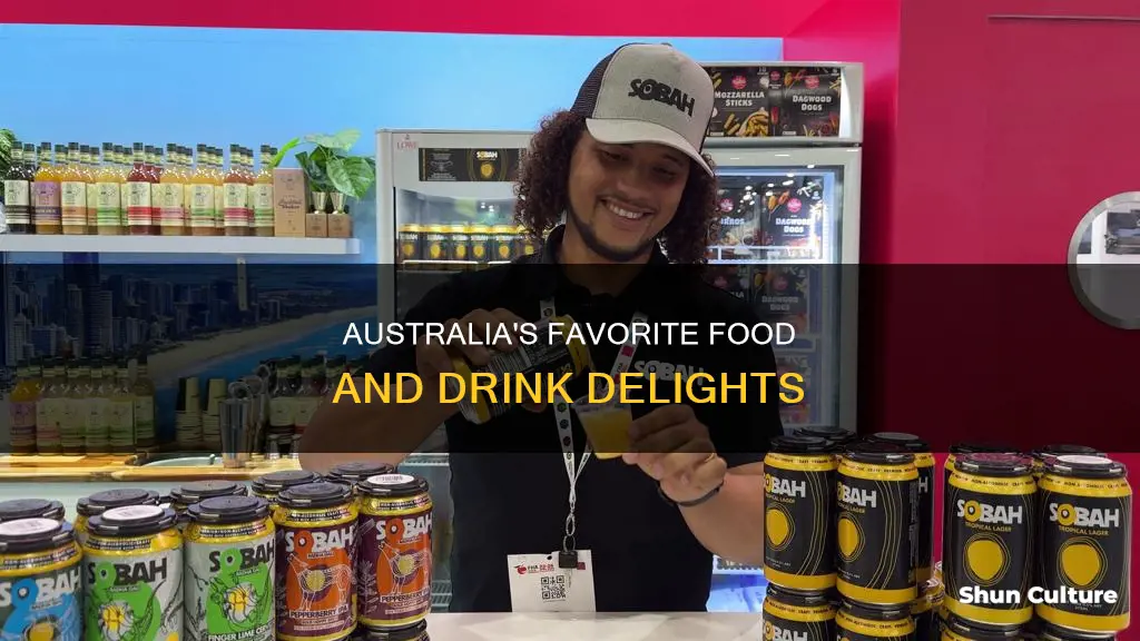 must popular food and drink products in australia