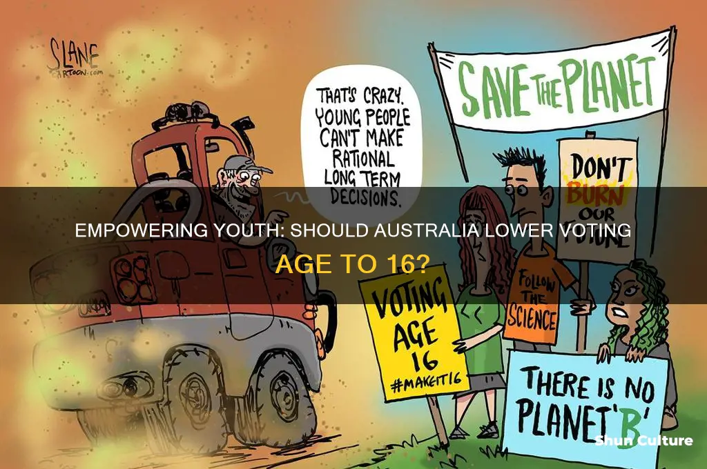 should 16 year olds be allowed to vote in australia