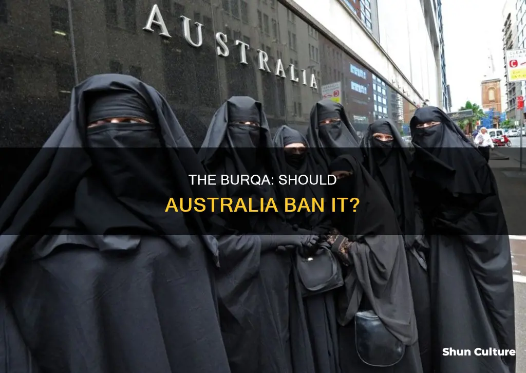 should australia ban the burqa