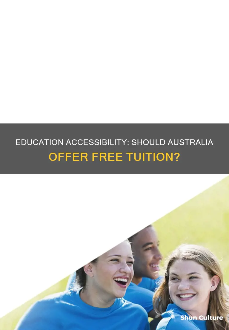 should education be free australia