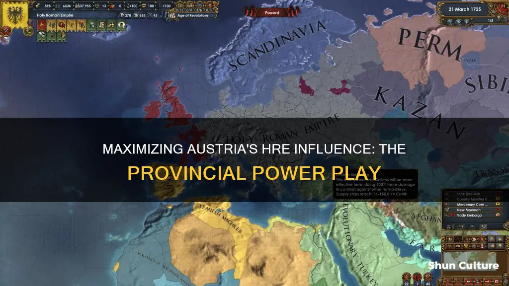 should I always add provinces to the hre as austri