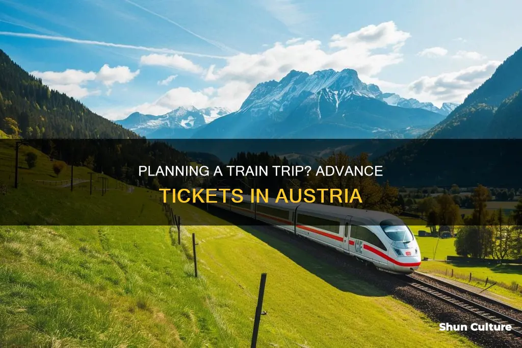 should I buy train tickets in advance austria