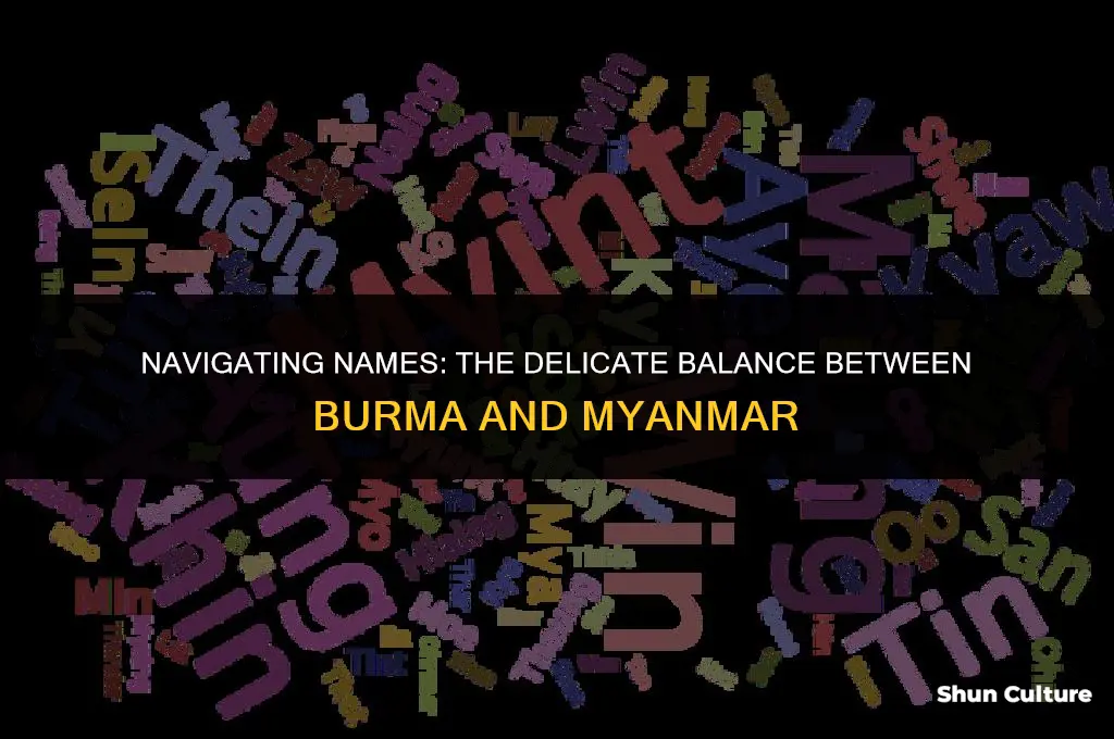 should I call it burma or myanmar