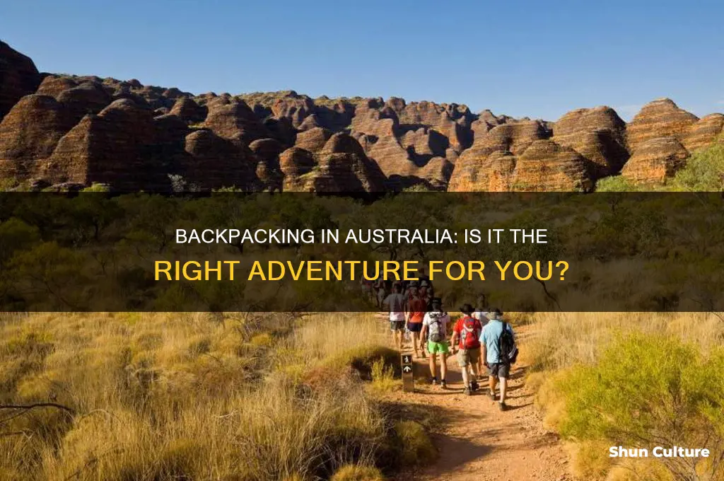 should I go backpacking in australia