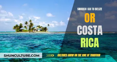 Belize or Costa Rica: A Tropical Vacation Dilemma