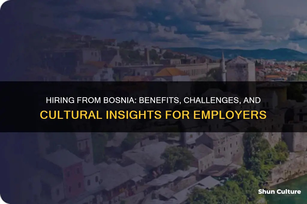 should I hire someone from bosnia
