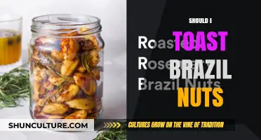 To Toast or Not: Enhancing Brazil Nuts' Flavor and Crunch