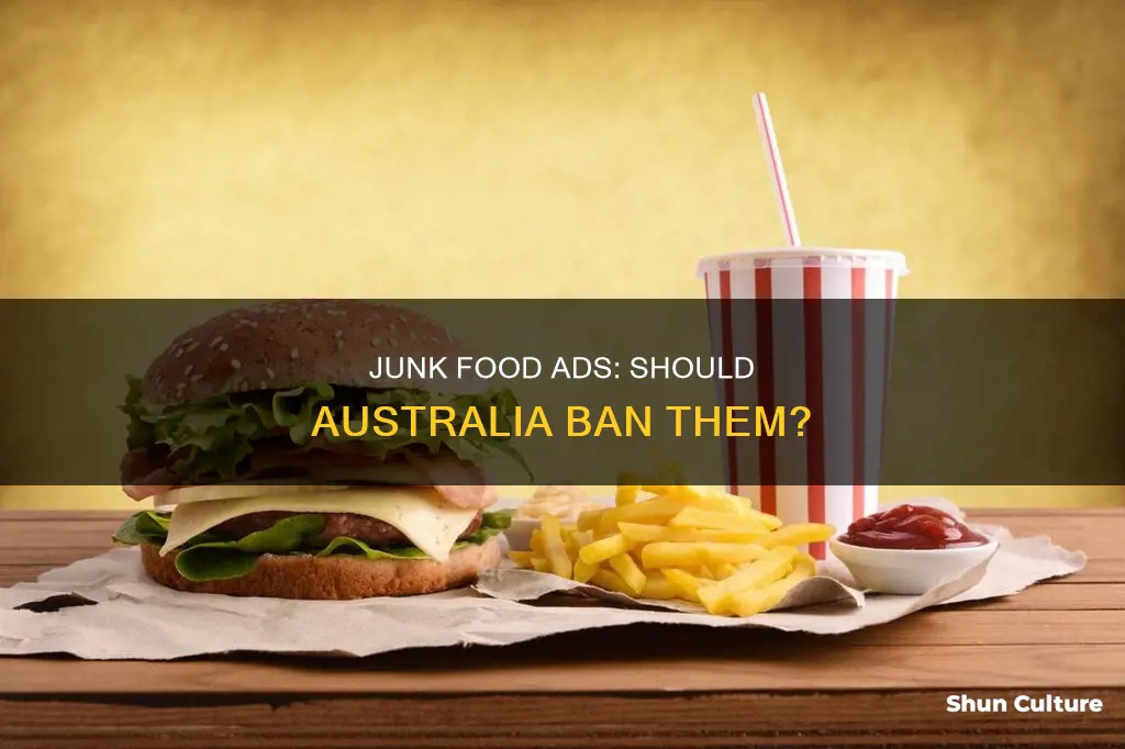should junk food advertising be banned in australia
