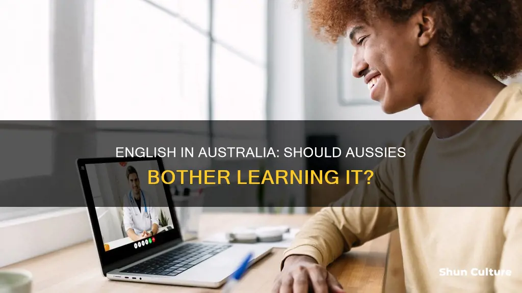should people in australia make an effort to learn english