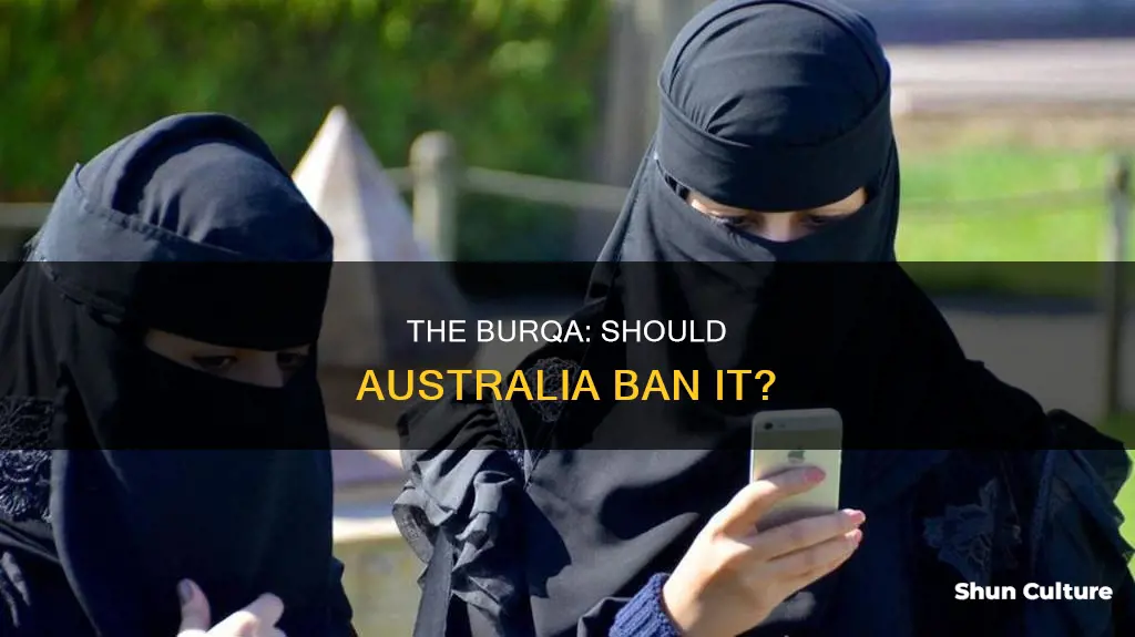 should the burqa be banned in australia debate