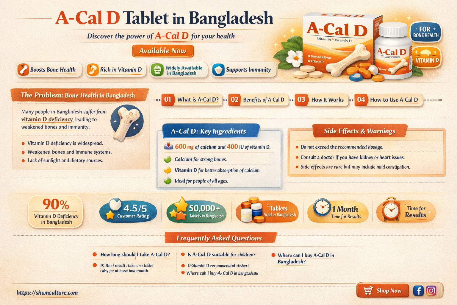 a-cal d tablet bangladesh