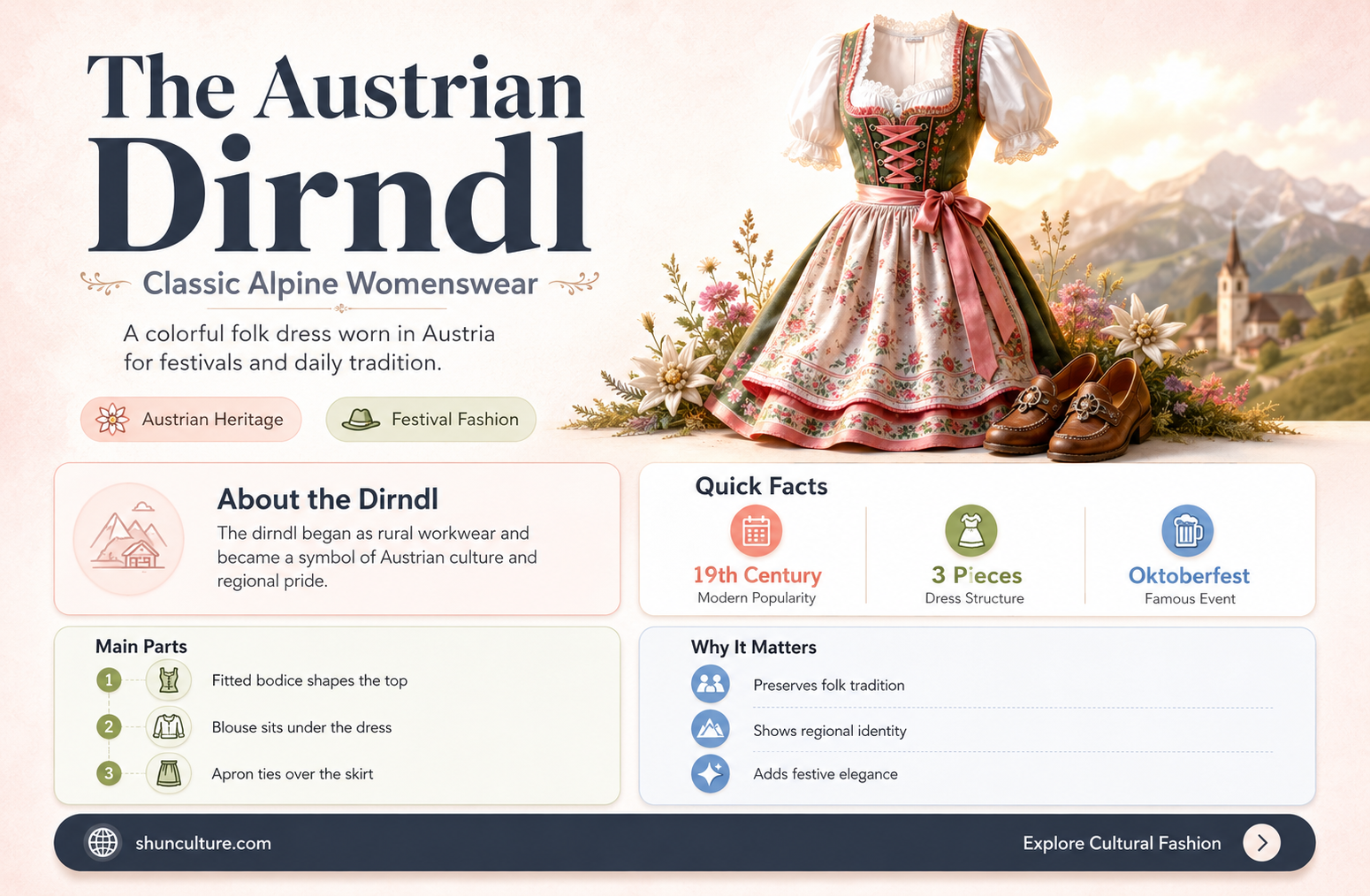 are dirndl dresses worn in austria