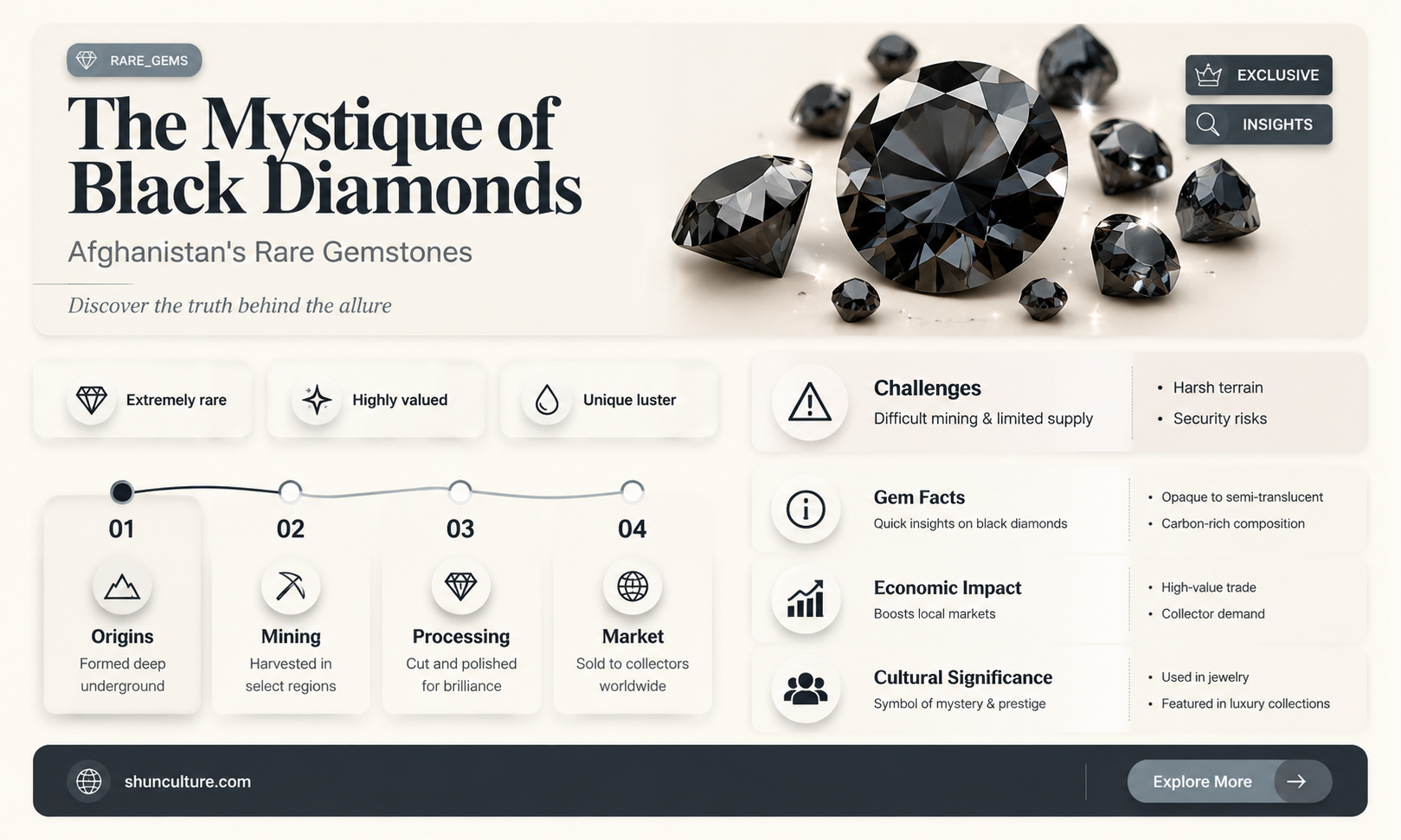 are black diamonds from afghanistan real