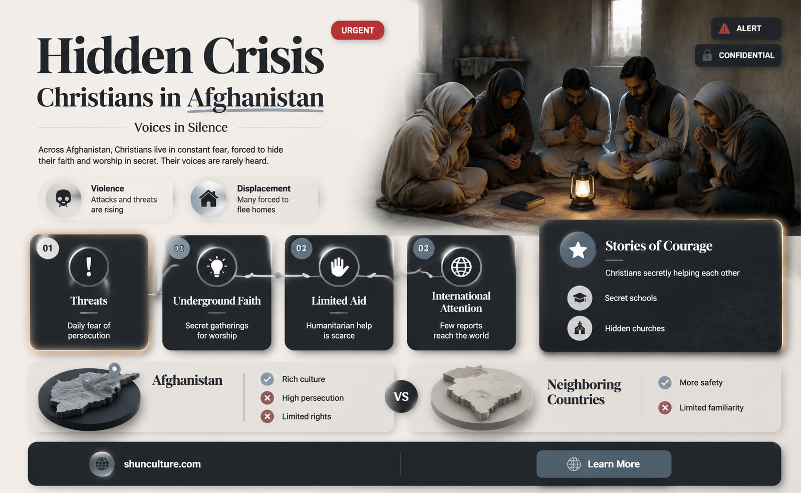 are christians being persecuted in afghanistan