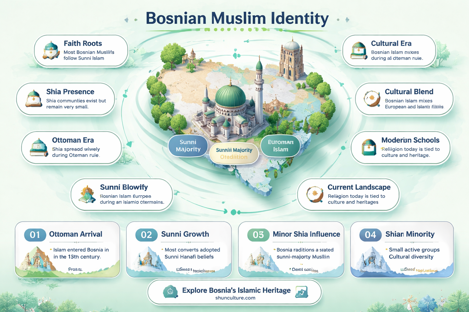 are bosnian muslim sunni or shia