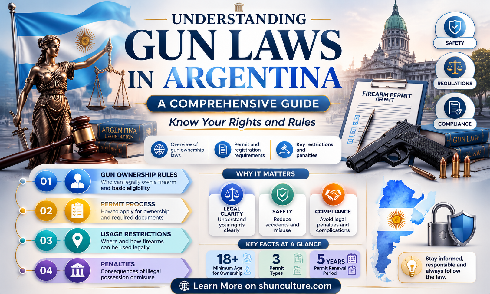 are guns legal in argentina