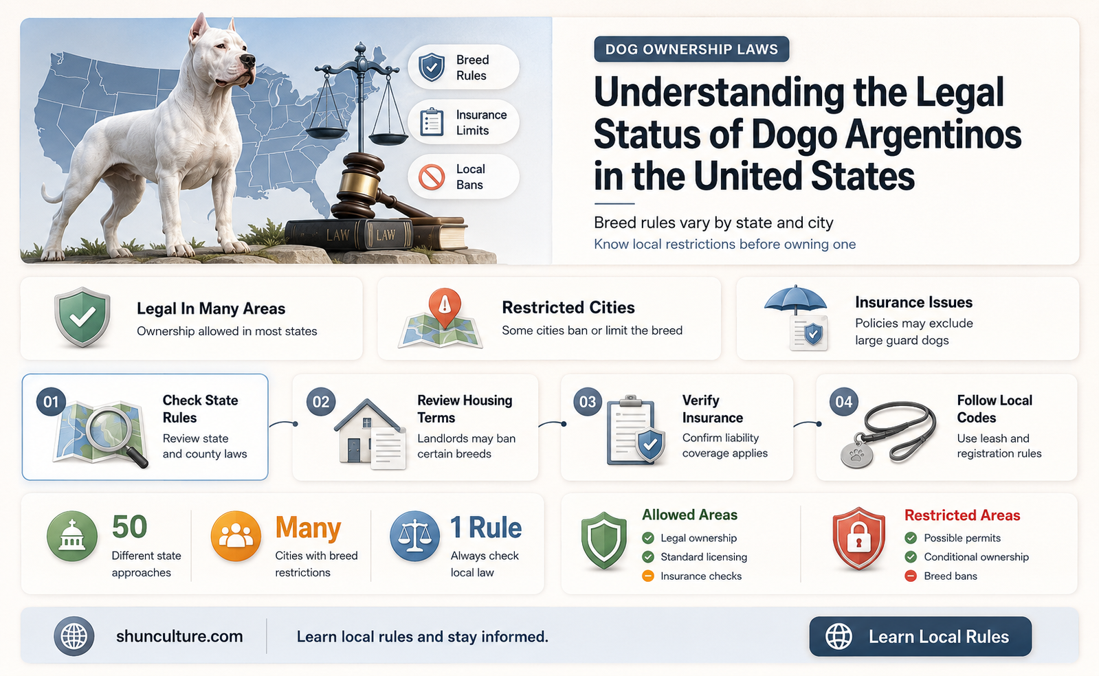 are dogo argentinos illegal in the us