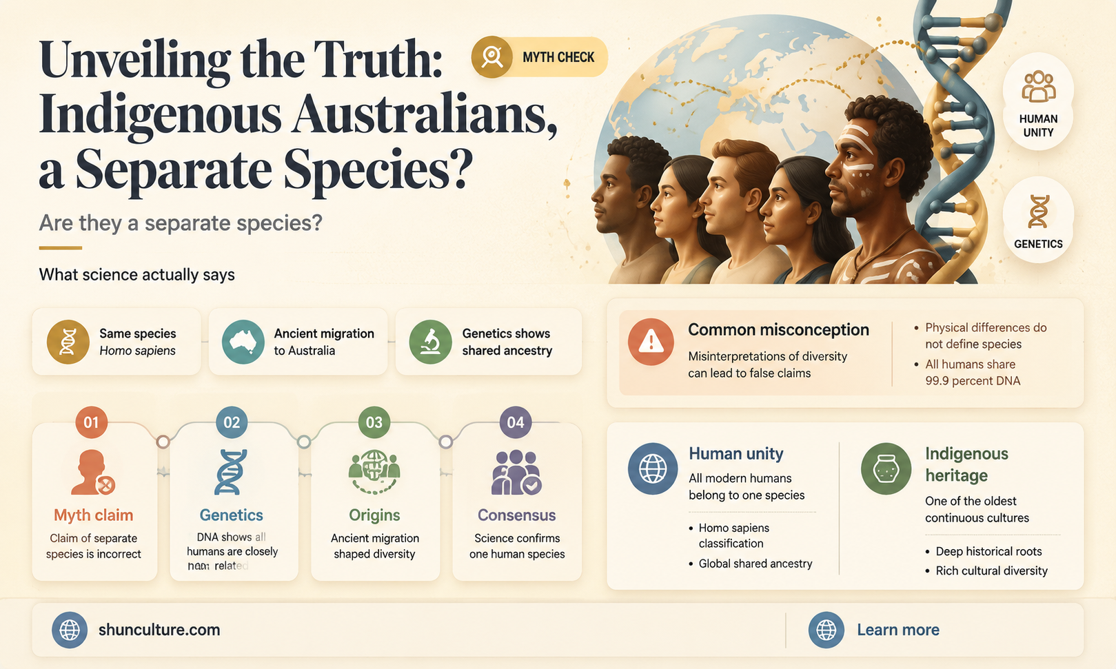 are indigenous people of australia a separate species