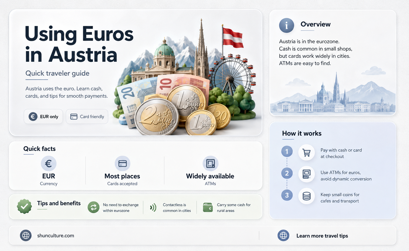 are euros accepted in austria