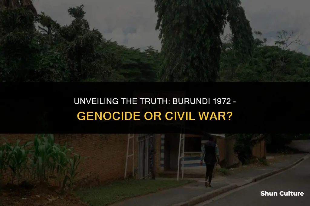 was 1972 burundi a genocide