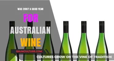 Exploring Australia's 2007 Vintage: A Great Year for Wine?