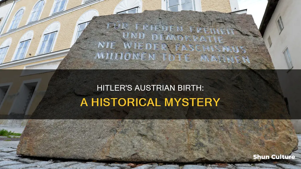 was adolf hitler born in austria