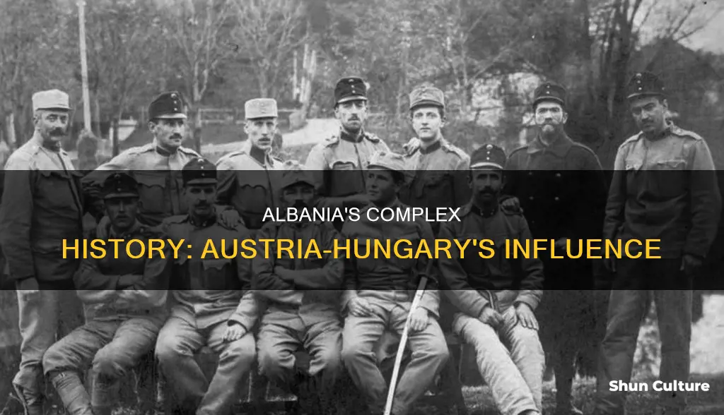 was albania a part of austria hungary