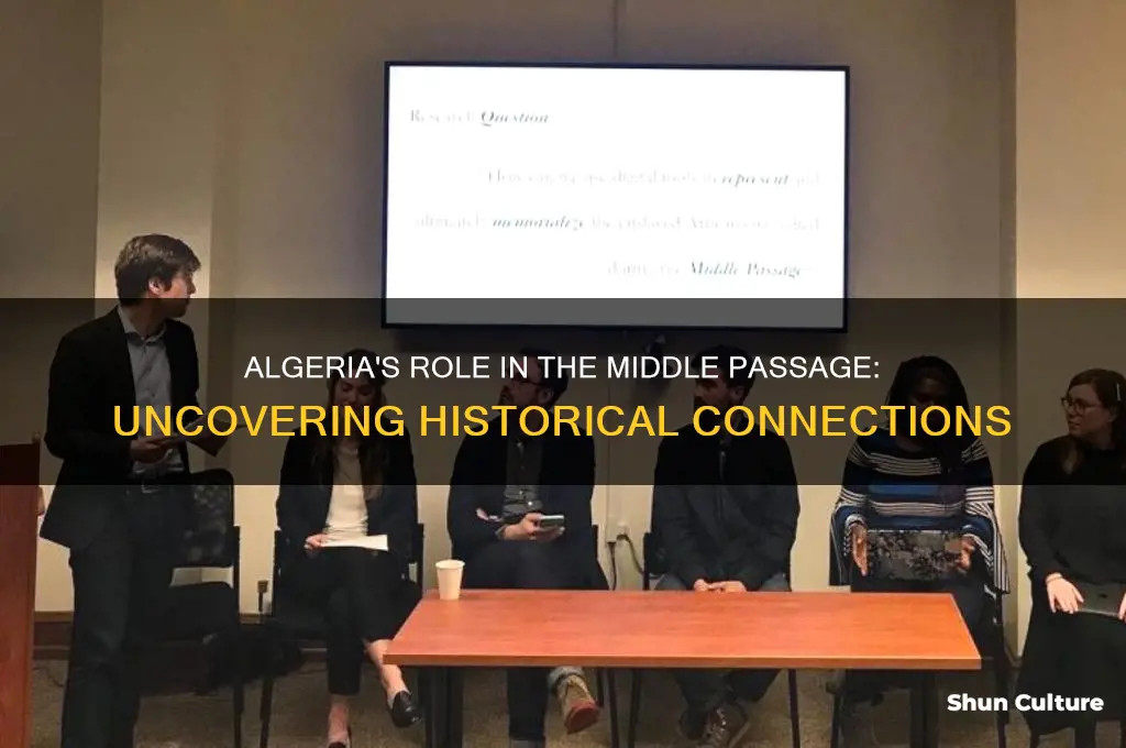 was algeria a part of the middle passage